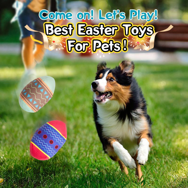 Easter Egg Toys For Dogs, Design For Aggressive Chewers