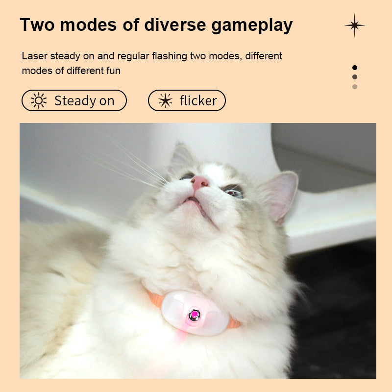 Self Entertainment Laser Cat Teasing Collar