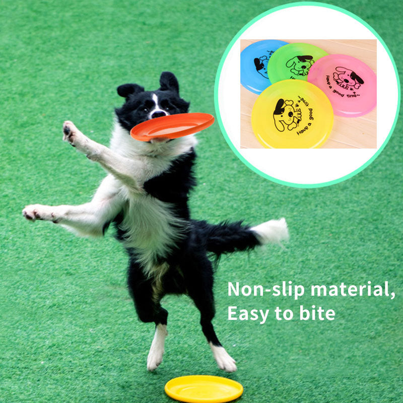 Silicone Flying Saucer Discs Resistant Chew